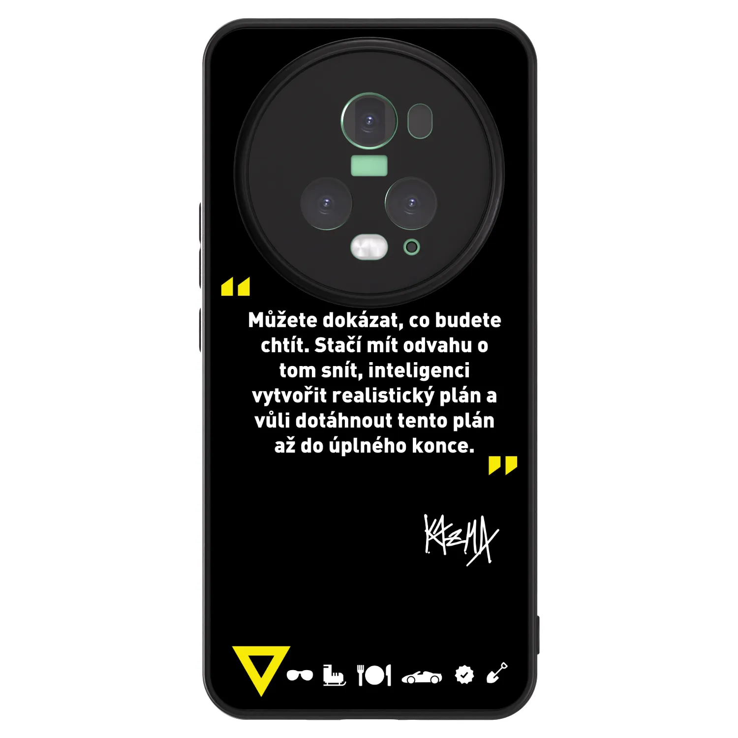 Picasee ULTIMATE CASE pro Honor Magic5 Pro - Kazma - MŮŽETE DOKÁZAT, CO BUDETE CHTÍT