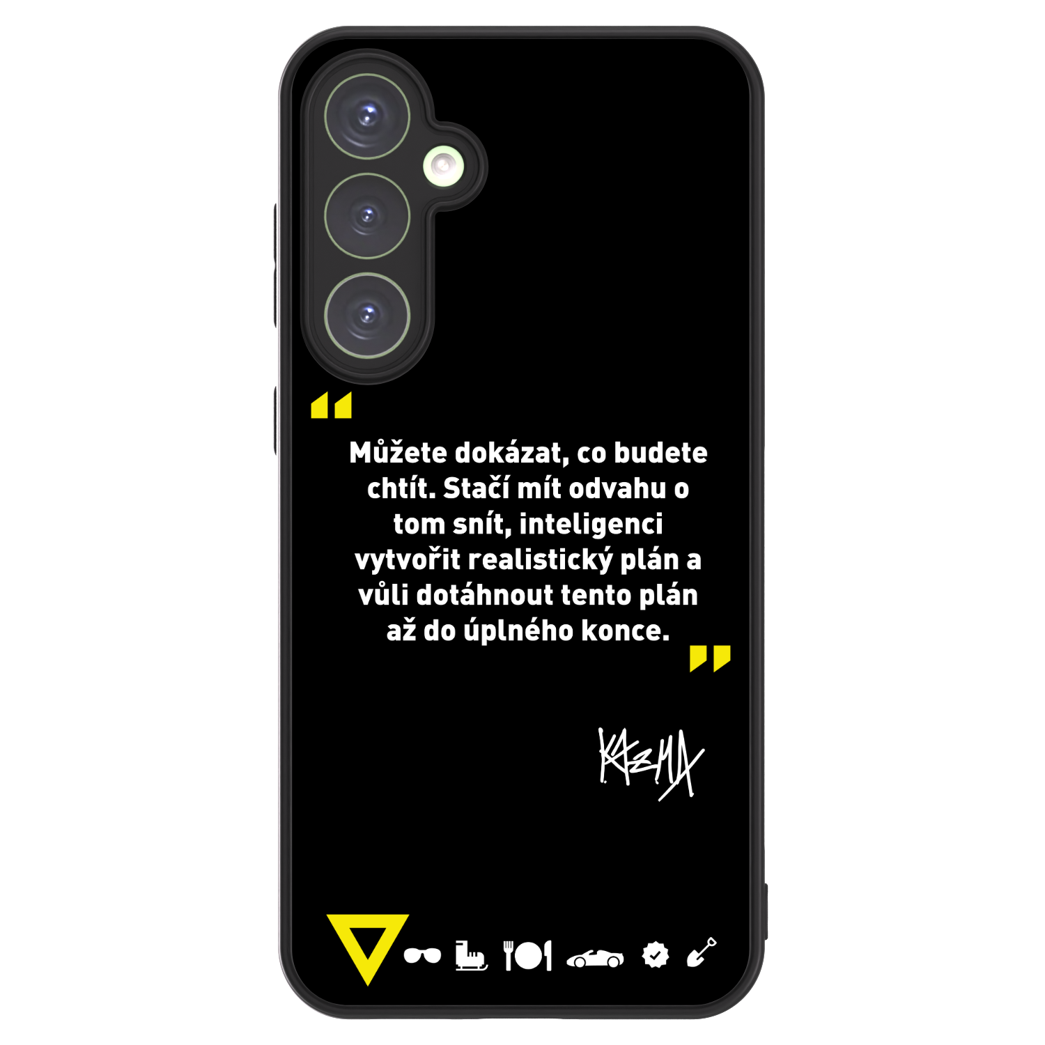Picasee ULTIMATE CASE pro Samsung Galaxy S23 FE S711B - Kazma - MŮŽETE DOKÁZAT, CO BUDETE CHTÍT