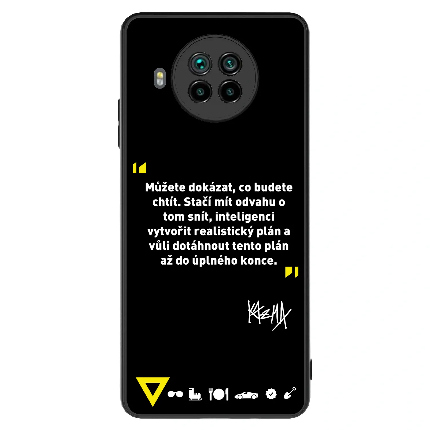 Picasee ULTIMATE CASE pro Xiaomi Mi 10T Lite - Kazma - MŮŽETE DOKÁZAT, CO BUDETE CHTÍT