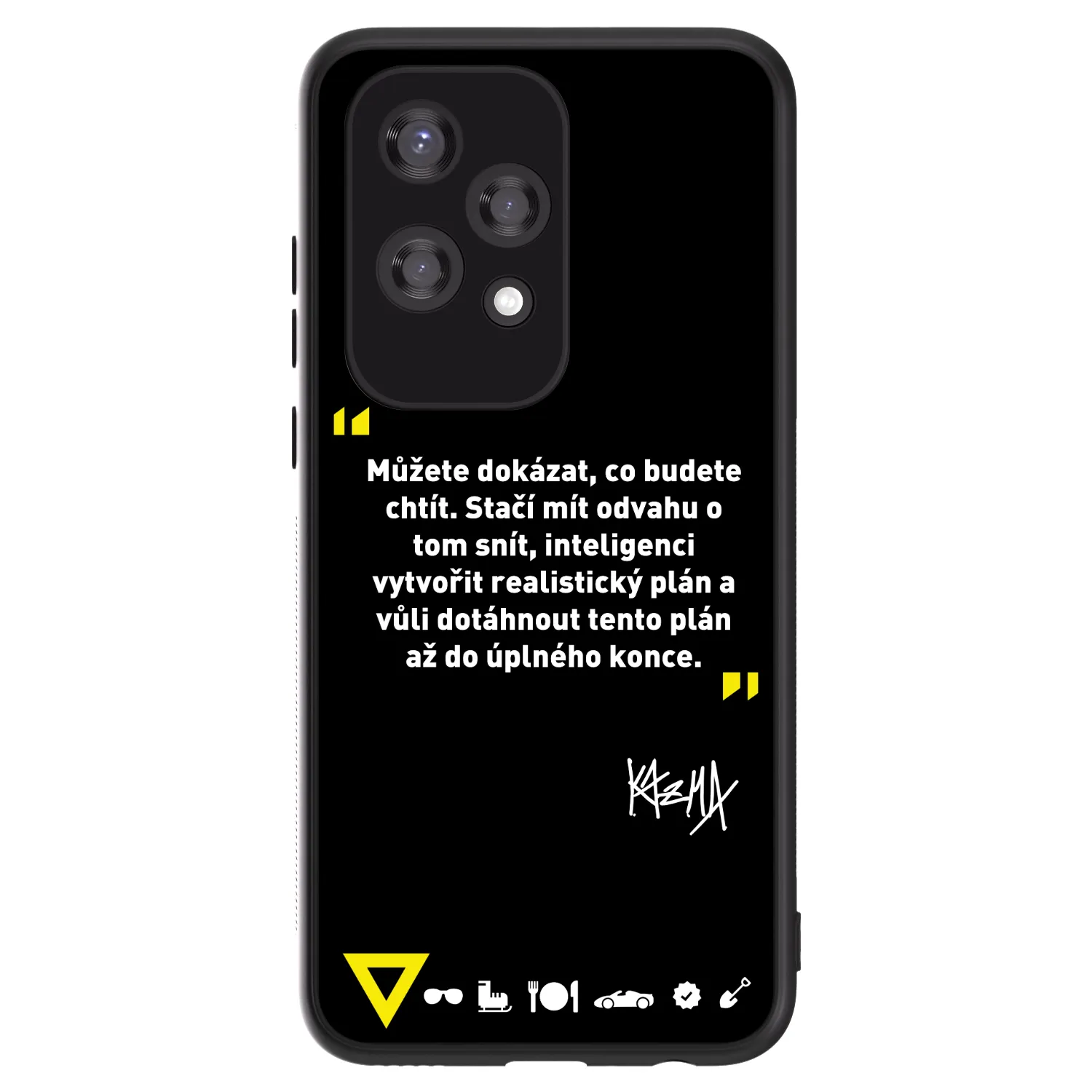 Picasee ULTIMATE CASE pro Honor 200 Lite - Kazma - MŮŽETE DOKÁZAT, CO BUDETE CHTÍT