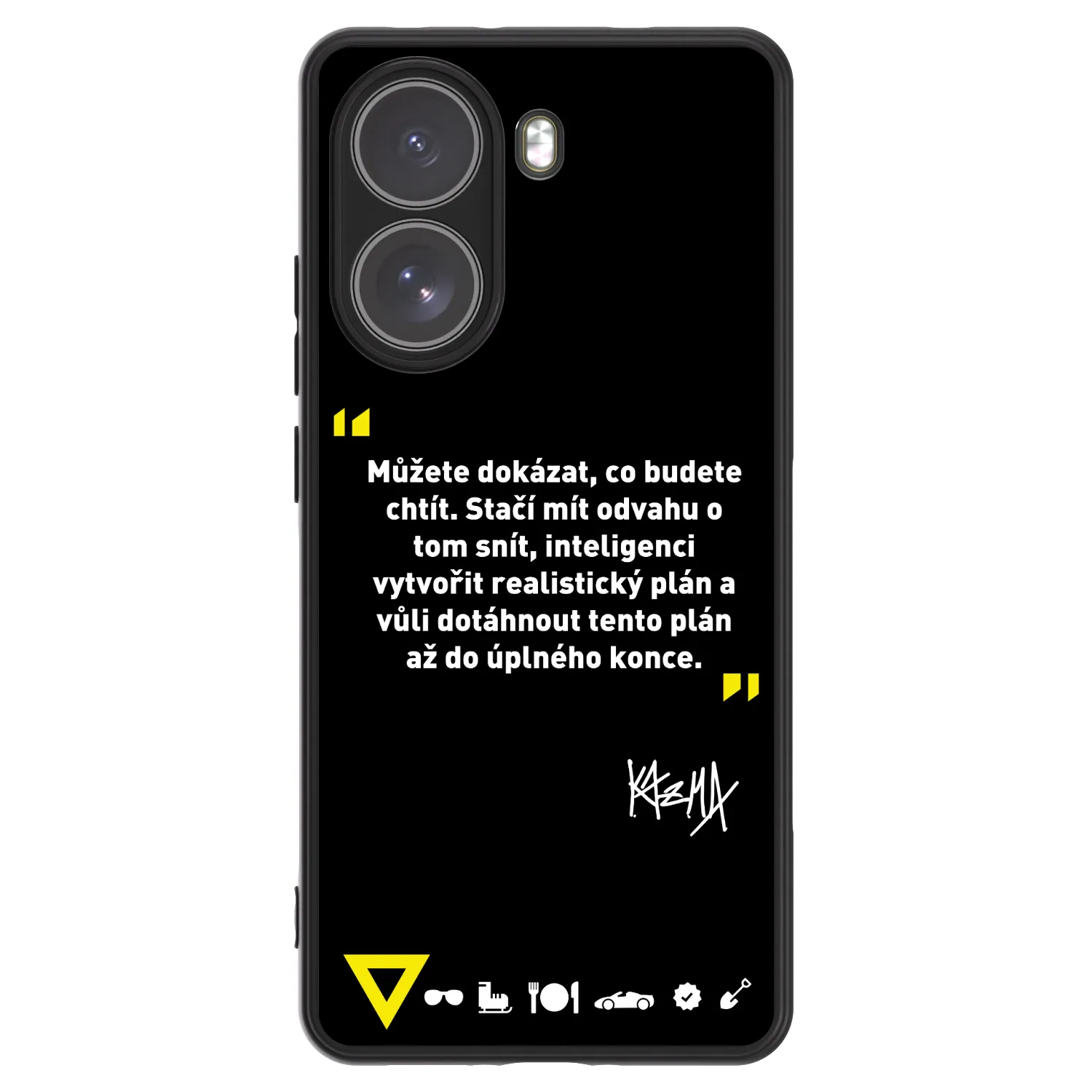 Picasee ULTIMATE CASE pro Xiaomi Poco X7 - Kazma - MŮŽETE DOKÁZAT, CO BUDETE CHTÍT