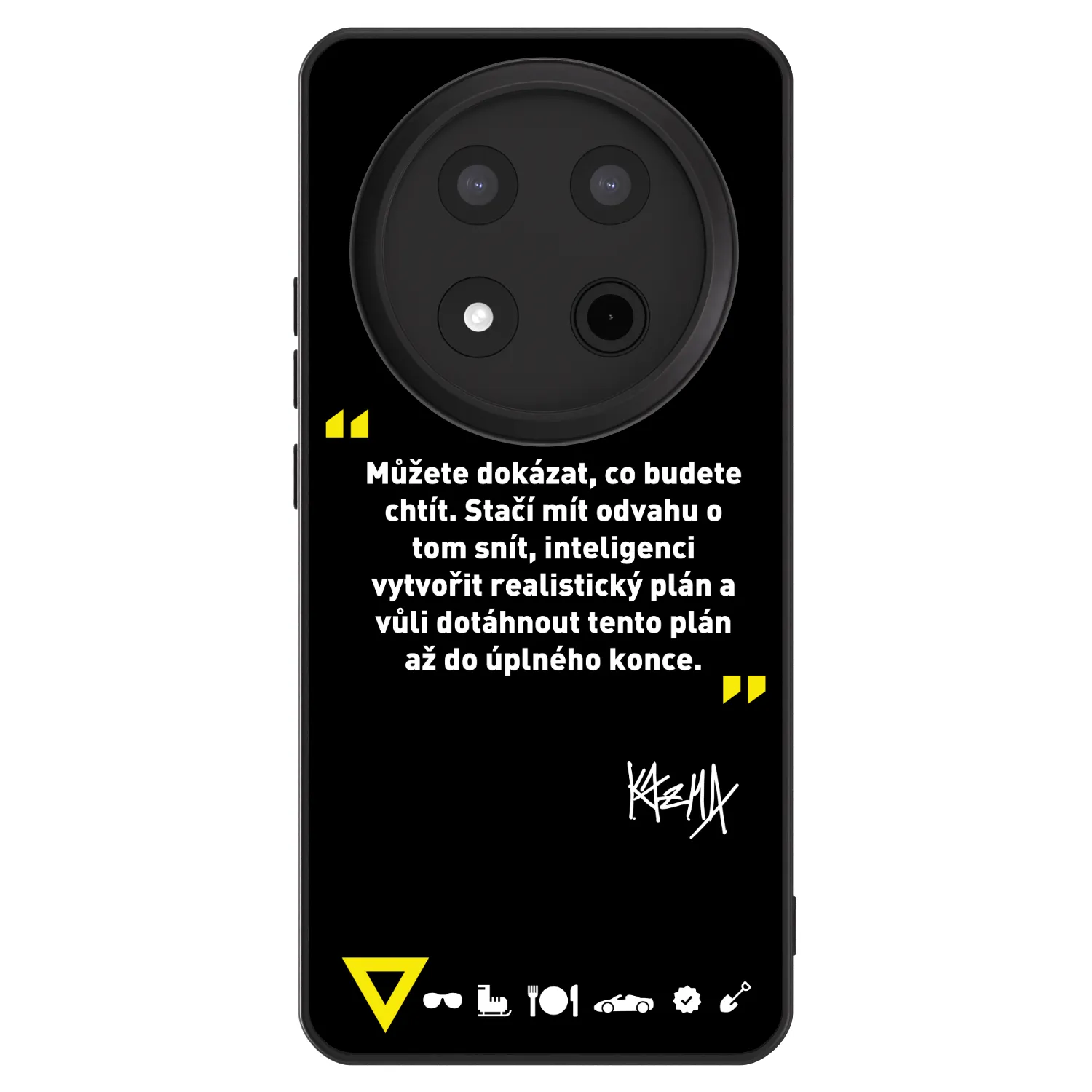 Picasee ULTIMATE CASE pro Honor Magic7 Lite 5G - Kazma - MŮŽETE DOKÁZAT, CO BUDETE CHTÍT