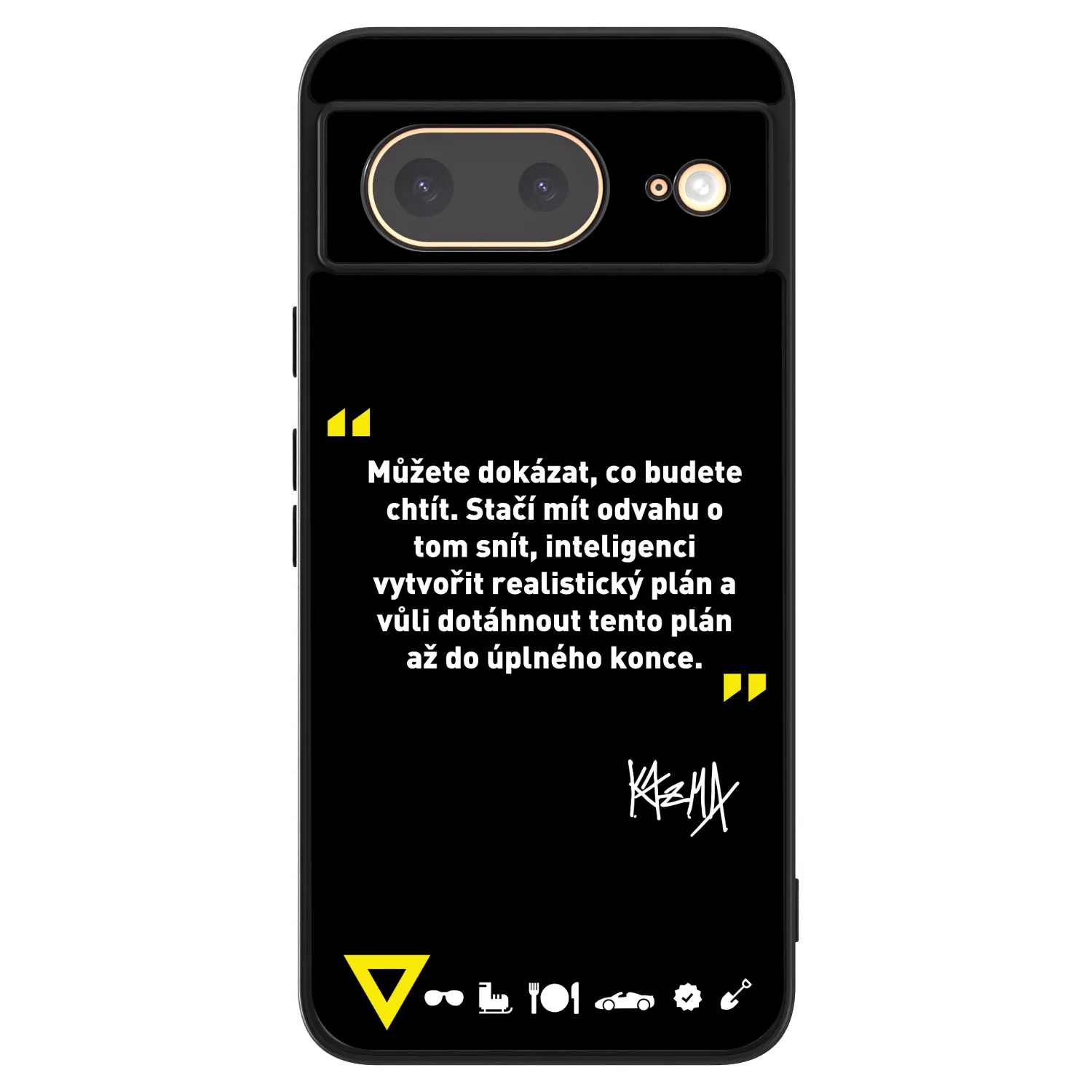 Picasee ULTIMATE CASE pro Google Pixel 8 - Kazma - MŮŽETE DOKÁZAT, CO BUDETE CHTÍT