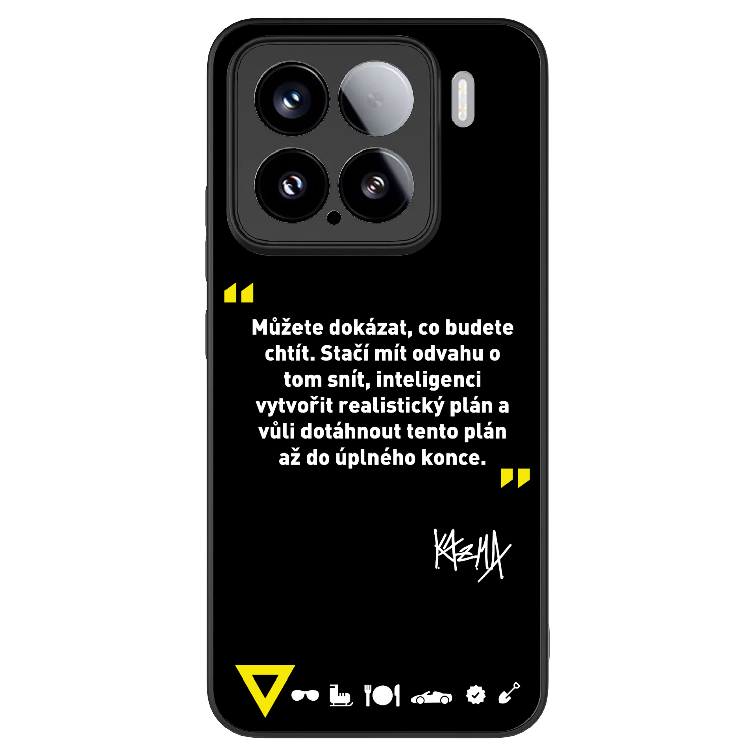 Picasee ULTIMATE CASE pro Xiaomi 15 - Kazma - MŮŽETE DOKÁZAT, CO BUDETE CHTÍT