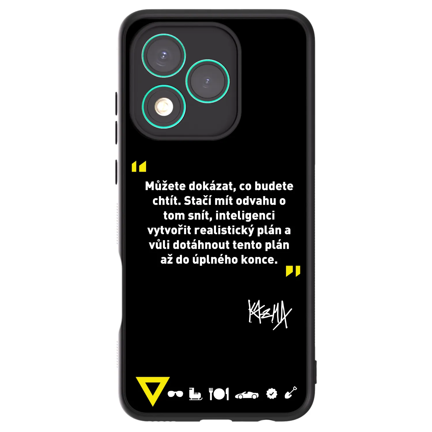 Picasee ULTIMATE CASE pro Honor 400 Lite 5G - Kazma - MŮŽETE DOKÁZAT, CO BUDETE CHTÍT