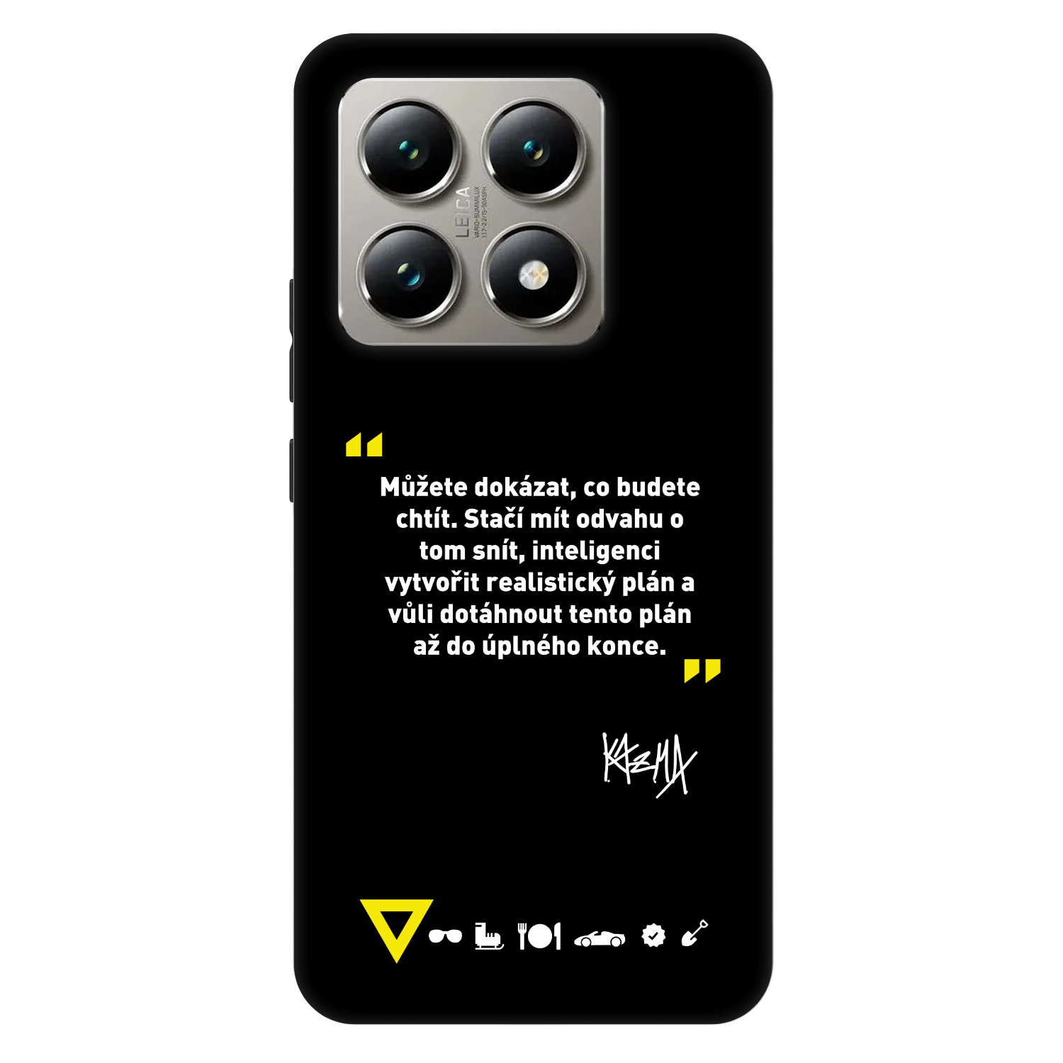 Picasee Fashion Case pro Xiaomi 14T - Kazma - MŮŽETE DOKÁZAT, CO BUDETE CHTÍT