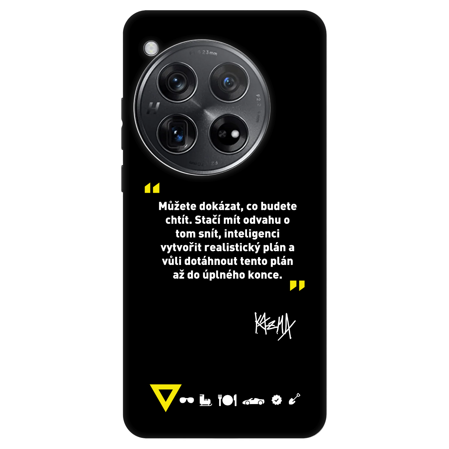 Picasee Fashion Case pro OnePlus 12 5G - Kazma - MŮŽETE DOKÁZAT, CO BUDETE CHTÍT