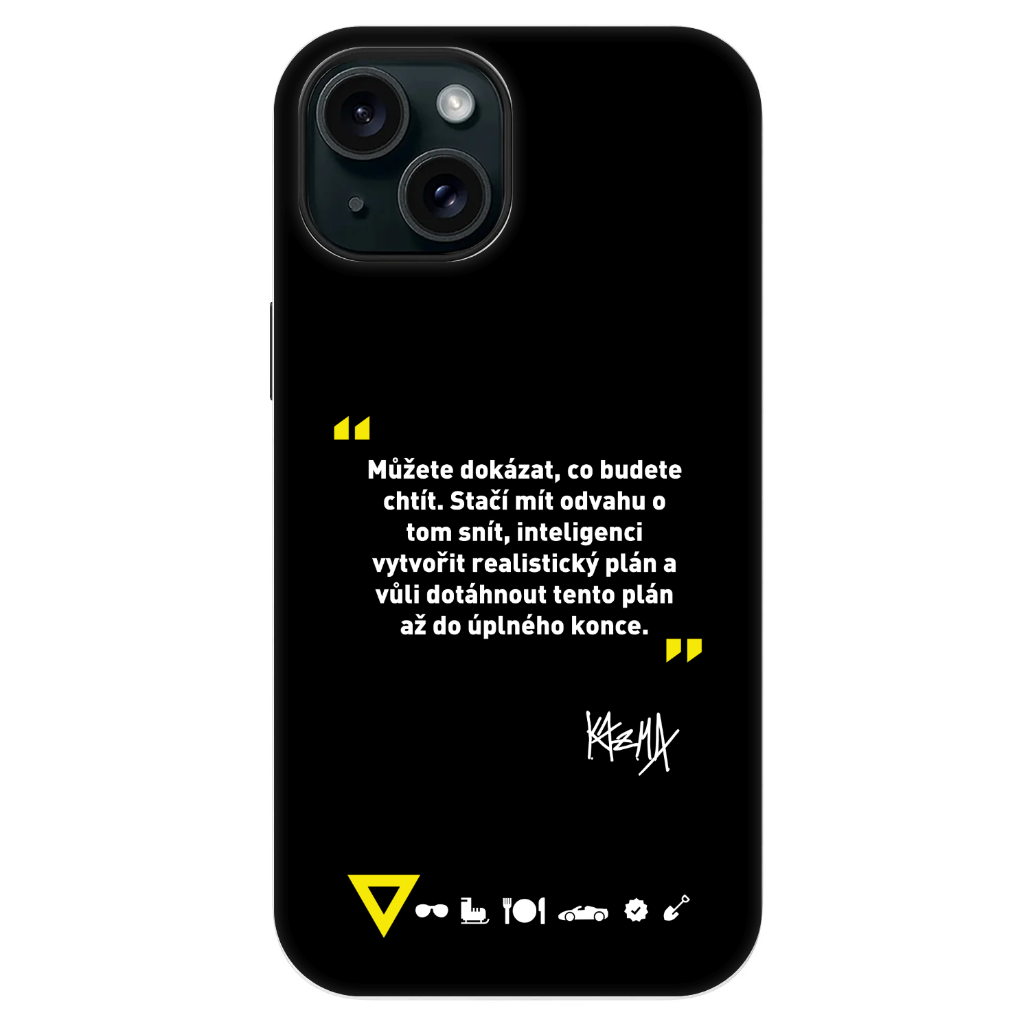 Picasee Fashion Case MagSafe Apple iPhone 13 - Kazma - MŮŽETE DOKÁZAT, CO BUDETE CHTÍT