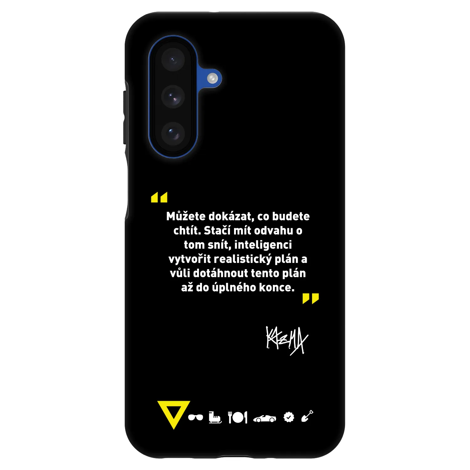 Picasee Fashion Case pro Samsung Galaxy A17 5G - Kazma - MŮŽETE DOKÁZAT, CO BUDETE CHTÍT