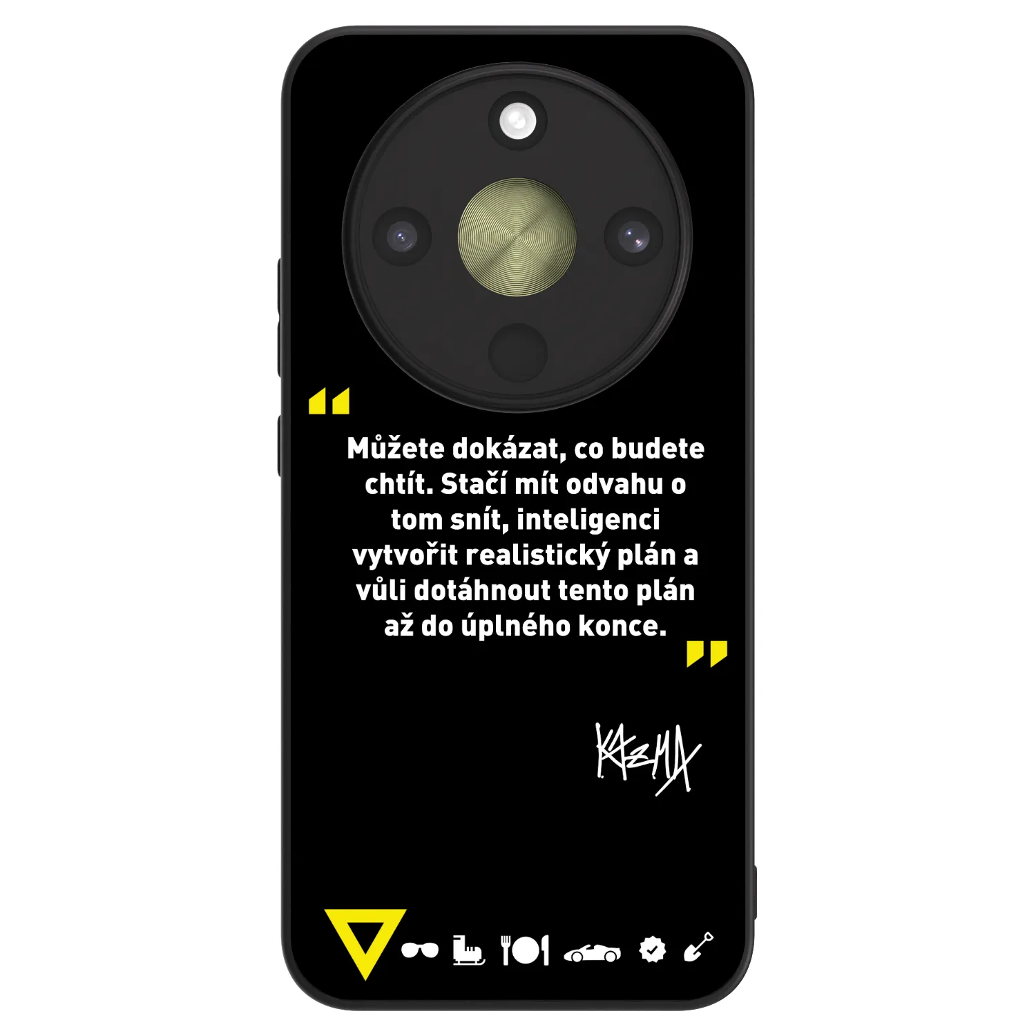 Picasee ULTIMATE CASE pro Honor Magic8 Lite 5G - Kazma - MŮŽETE DOKÁZAT, CO BUDETE CHTÍT