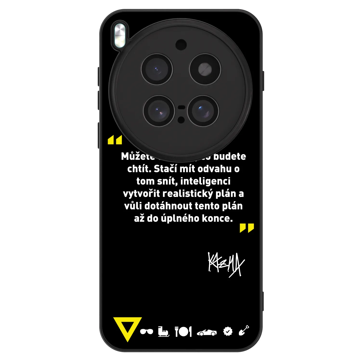 Picasee ULTIMATE CASE pro Vivo X300 Pro - Kazma - MŮŽETE DOKÁZAT, CO BUDETE CHTÍT