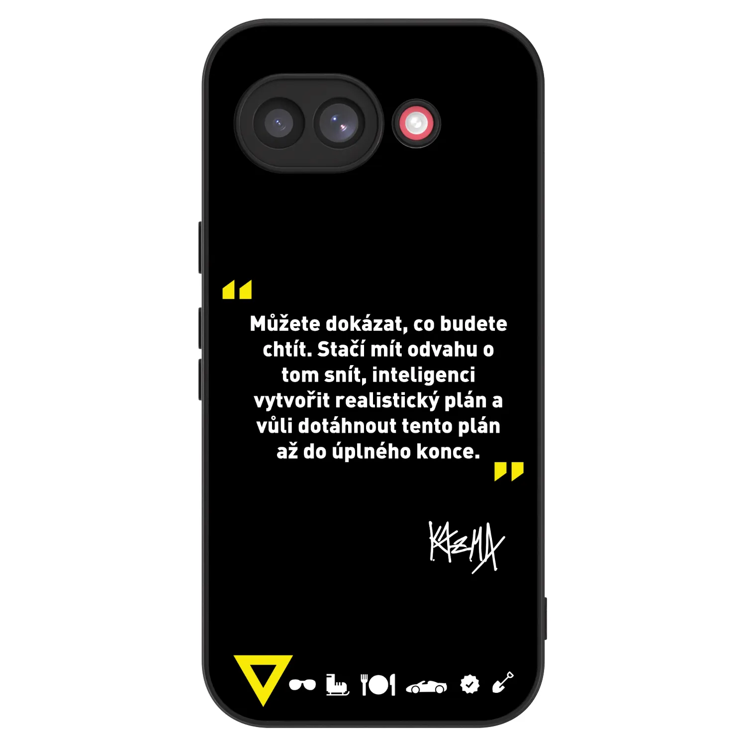 Picasee ULTIMATE CASE pro Google Pixel 10a - Kazma - MŮŽETE DOKÁZAT, CO BUDETE CHTÍT
