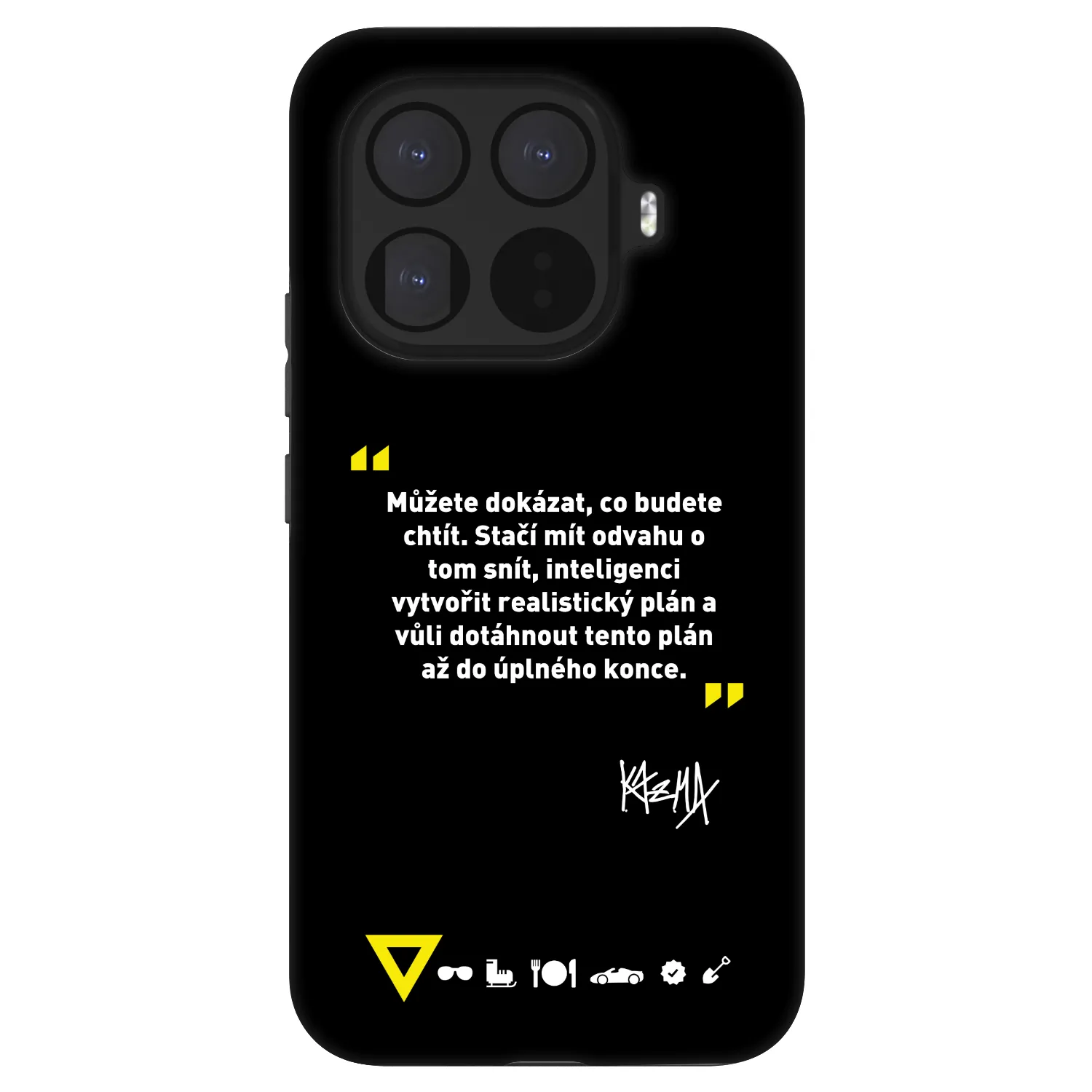 Picasee Fashion Case pro Xiaomi 15T Pro - Kazma - MŮŽETE DOKÁZAT, CO BUDETE CHTÍT