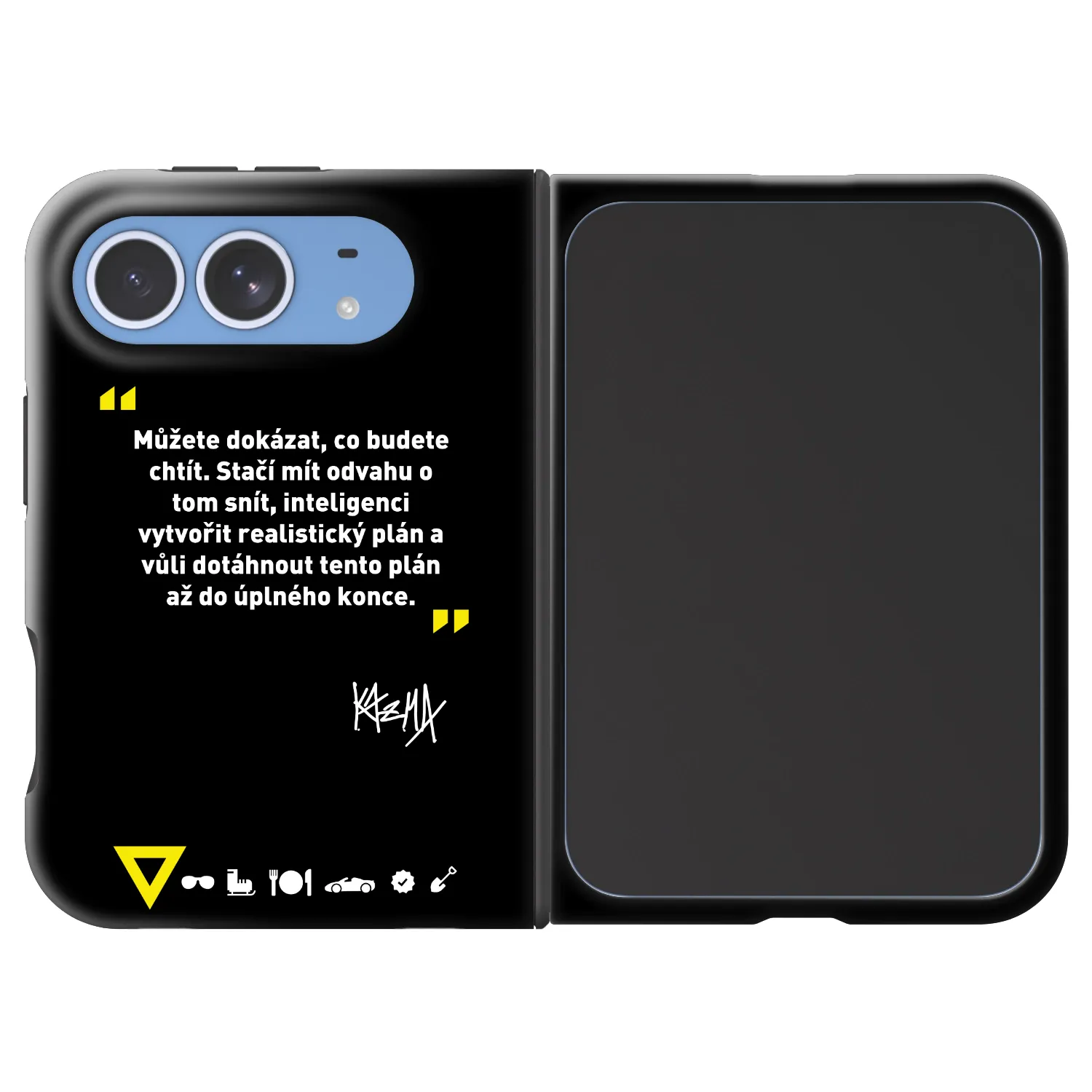 Picasee Fashion Case MagSafe Apple iPhone Duo - Kazma - MŮŽETE DOKÁZAT, CO BUDETE CHTÍT