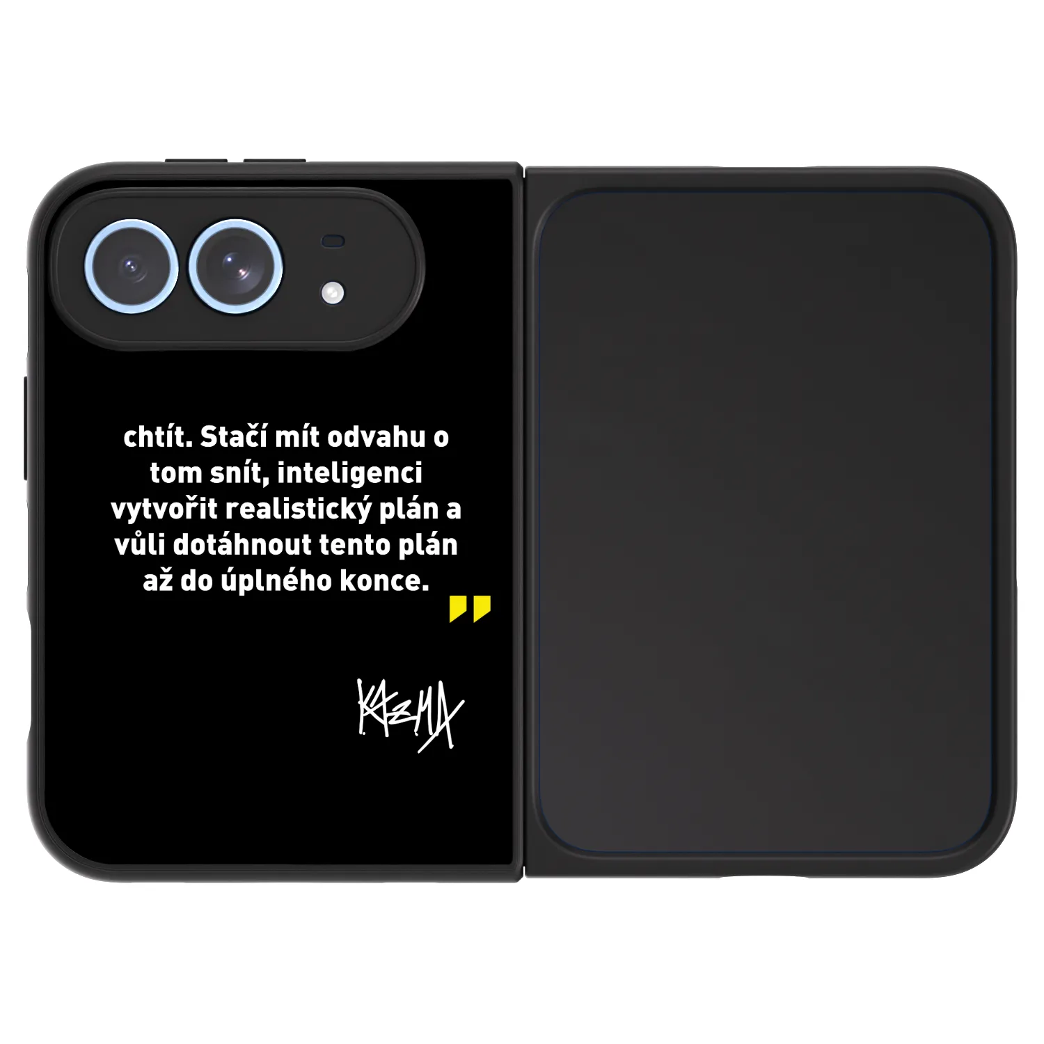 Picasee ULTIMATE CASE MagSafe pro Apple iPhone Duo - Kazma - MŮŽETE DOKÁZAT, CO BUDETE CHTÍT