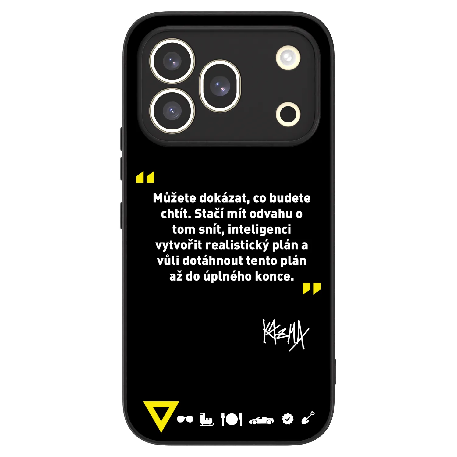 Picasee ULTIMATE CASE pro Honor 600 Pro - Kazma - MŮŽETE DOKÁZAT, CO BUDETE CHTÍT