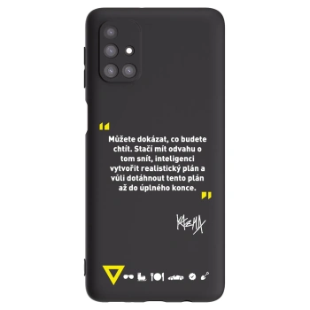 Obal pro Samsung Galaxy M31s - Kazma - MŮŽETE DOKÁZAT, CO BUDETE CHTÍT