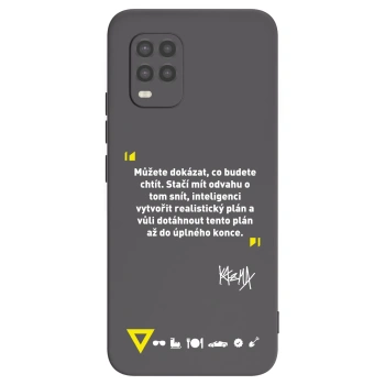 Obal pro Xiaomi Mi 10 Lite - Kazma - MŮŽETE DOKÁZAT, CO BUDETE CHTÍT