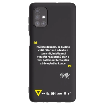 Obal pro Samsung Galaxy M51 M515F - Kazma - MŮŽETE DOKÁZAT, CO BUDETE CHTÍT