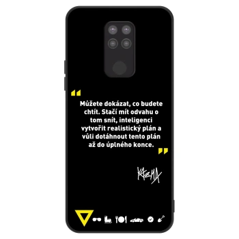 Obal pro Xiaomi Redmi Note 9 - Kazma - MŮŽETE DOKÁZAT, CO BUDETE CHTÍT