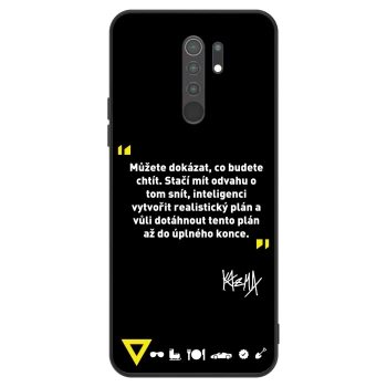 Obal pro Xiaomi Redmi 9 - Kazma - MŮŽETE DOKÁZAT, CO BUDETE CHTÍT