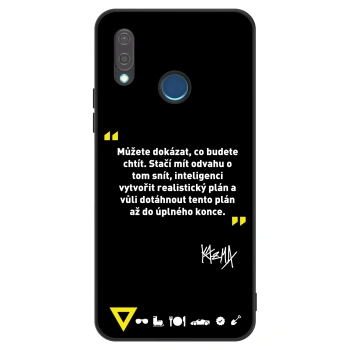 Obal pro Huawei P20 Lite - Kazma - MŮŽETE DOKÁZAT, CO BUDETE CHTÍT