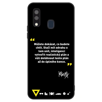 Obal pro Samsung Galaxy A40 A405F - Kazma - MŮŽETE DOKÁZAT, CO BUDETE CHTÍT