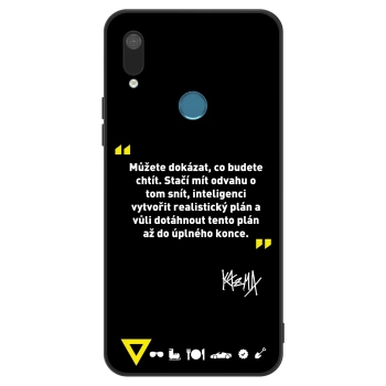 Obal pro Huawei Y7 2019 - Kazma - MŮŽETE DOKÁZAT, CO BUDETE CHTÍT