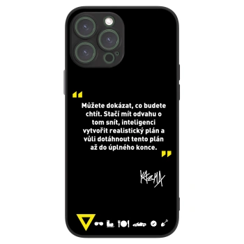 Picasee ULTIMATE CASE pro Apple iPhone 13 Pro Max - Kazma - MŮŽETE DOKÁZAT, CO BUDETE CHTÍT