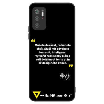 Obal pro Xiaomi Poco M3 Pro 5G - Kazma - MŮŽETE DOKÁZAT, CO BUDETE CHTÍT