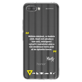 Obal pro Honor 10 - Kazma - MŮŽETE DOKÁZAT, CO BUDETE CHTÍT