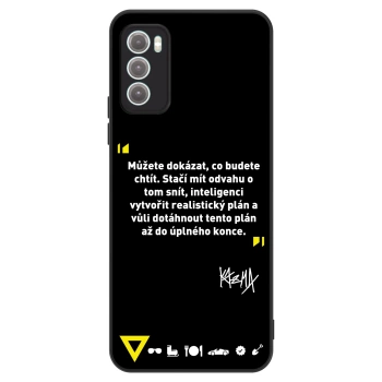 Obal pro Motorola Moto G60 - Kazma - MŮŽETE DOKÁZAT, CO BUDETE CHTÍT
