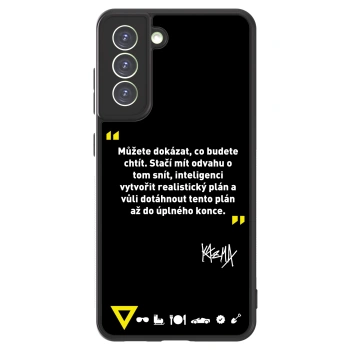 Picasee ULTIMATE CASE pro Samsung Galaxy S21 FE 5G - Kazma - MŮŽETE DOKÁZAT, CO BUDETE CHTÍT