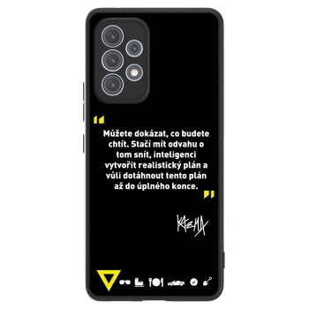 Picasee ULTIMATE CASE pro Samsung Galaxy A53 5G A536 - Kazma - MŮŽETE DOKÁZAT, CO BUDETE CHTÍT