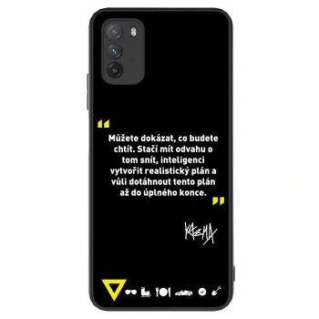 Obal pro Xiaomi Poco M3 - Kazma - MŮŽETE DOKÁZAT, CO BUDETE CHTÍT