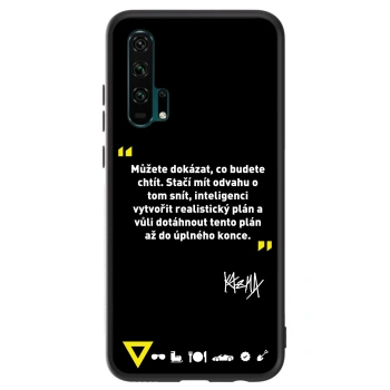 Obal pro Honor 20 Pro - Kazma - MŮŽETE DOKÁZAT, CO BUDETE CHTÍT