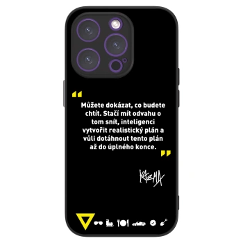 Picasee ULTIMATE CASE pro Apple iPhone 14 Pro - Kazma - MŮŽETE DOKÁZAT, CO BUDETE CHTÍT