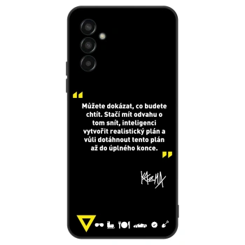 Obal pro Samsung Galaxy M13 M135F - Kazma - MŮŽETE DOKÁZAT, CO BUDETE CHTÍT