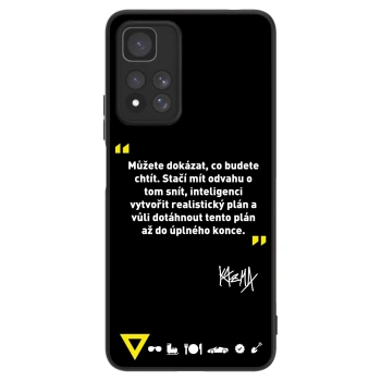 Obal pro Xiaomi Redmi Note 11 Pro+ 5G - Kazma - MŮŽETE DOKÁZAT, CO BUDETE CHTÍT