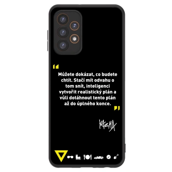 Picasee ULTIMATE CASE pro Samsung Galaxy A23 A236B 5G - Kazma - MŮŽETE DOKÁZAT, CO BUDETE CHTÍT