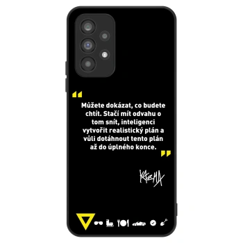 Obal pro Samsung Galaxy A73 5G - Kazma - MŮŽETE DOKÁZAT, CO BUDETE CHTÍT