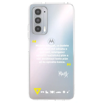 Obal pro Motorola Edge 20 - Kazma - MŮŽETE DOKÁZAT, CO BUDETE CHTÍT
