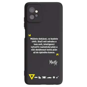 Obal pro Motorola Moto G32 - Kazma - MŮŽETE DOKÁZAT, CO BUDETE CHTÍT