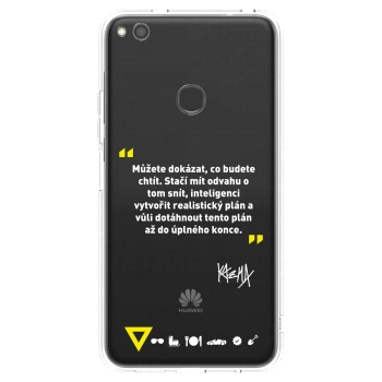Obal pro Huawei P9 Lite 2017 - Kazma - MŮŽETE DOKÁZAT, CO BUDETE CHTÍT