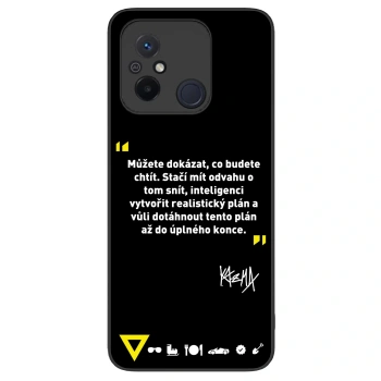 Obal pro Xiaomi Redmi 12C - Kazma - MŮŽETE DOKÁZAT, CO BUDETE CHTÍT