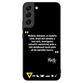 Picasee ULTIMATE CASE PowerShare pro Samsung Galaxy S22+ 5G - Kazma - MŮŽETE DOKÁZAT, CO BUDETE CHTÍT