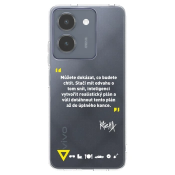 Obal pro Vivo Y36 4G - Kazma - MŮŽETE DOKÁZAT, CO BUDETE CHTÍT