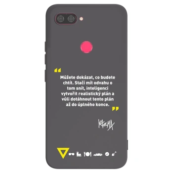 Obal pro Xiaomi Mi 8 Lite - Kazma - MŮŽETE DOKÁZAT, CO BUDETE CHTÍT