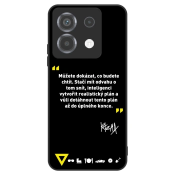 Obal pro Xiaomi Poco X6 - Kazma - MŮŽETE DOKÁZAT, CO BUDETE CHTÍT
