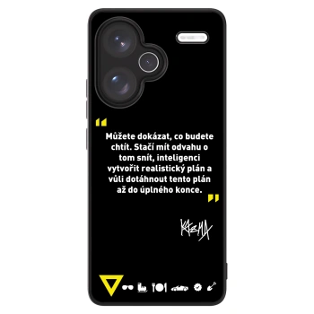 Picasee ULTIMATE CASE pro Xiaomi Redmi Note 13 Pro+ 5G - Kazma - MŮŽETE DOKÁZAT, CO BUDETE CHTÍT